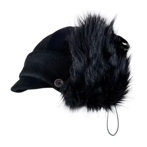 디프런티스 이어플랩 비니