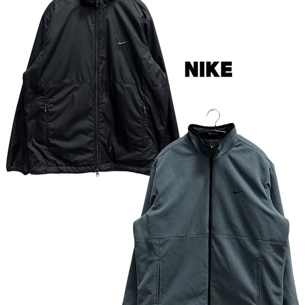 나이키 골프 올드스쿨 리버시블 플리스 바람막이 자켓