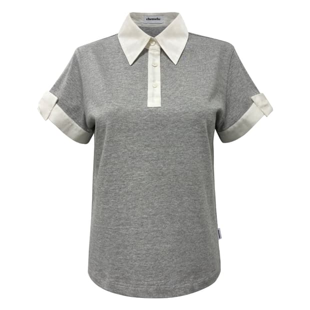 체메씨 보우 리본 카라티