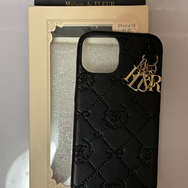 메종드플뢰르 아이폰14 블랙 케이스 양지뢰 스나계 핀터 대장 갸루