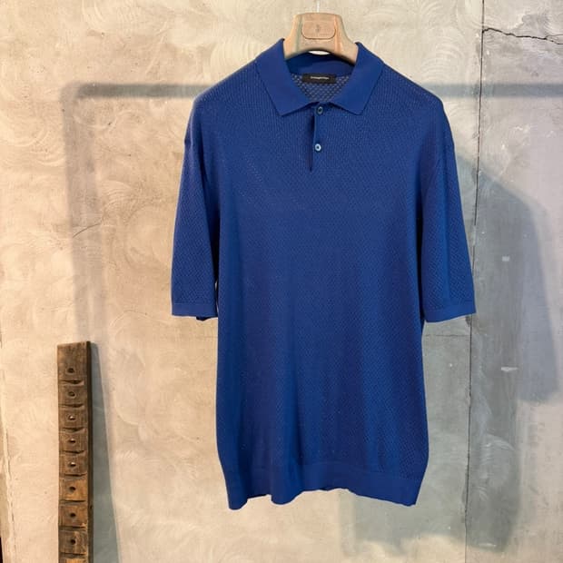 에르메네질도 제냐 코튼 실크 pk 셔츠 105