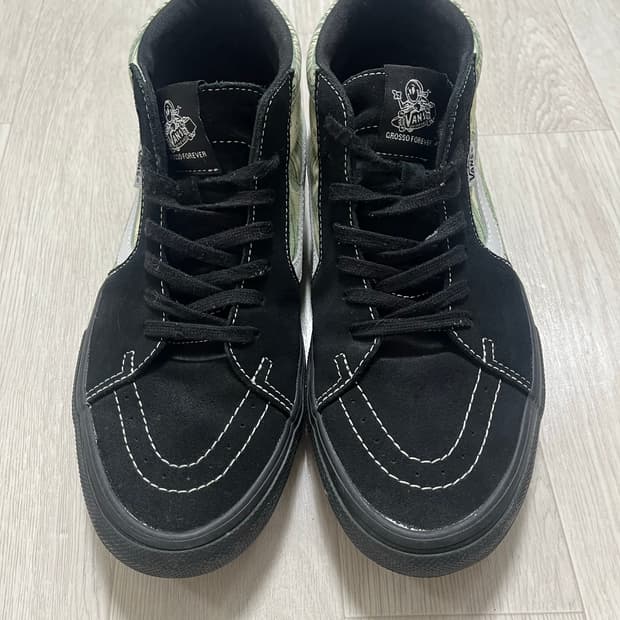 슈프림x반스스케이트 미드