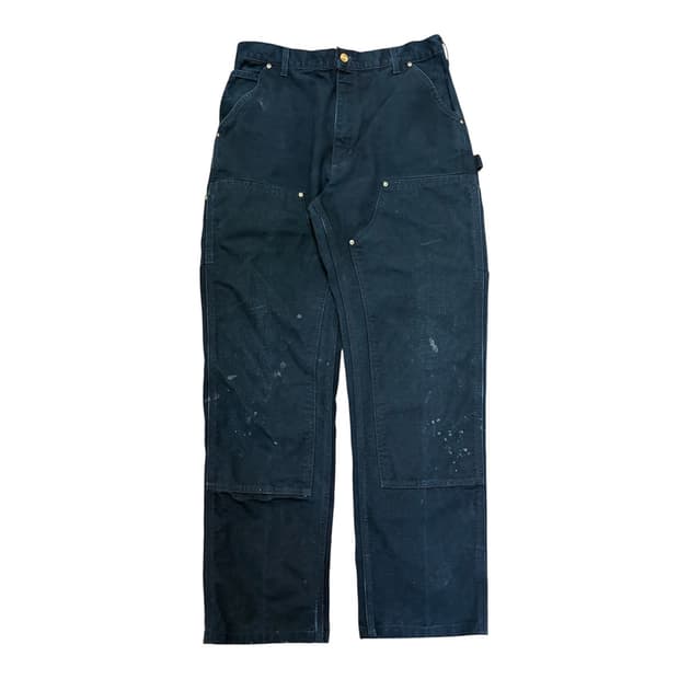 칼하트 b01 더블니 블랙 usa 125주년