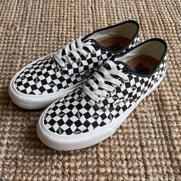 [275]반스 어센틱 체커보드 VR3