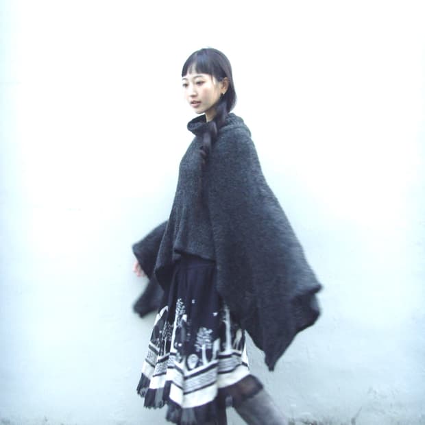 Jpn vintage poncho sweater 