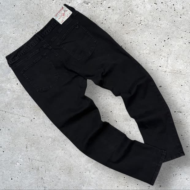 [36] 22s 트루릴리젼 블랙 데님 청바지 B350