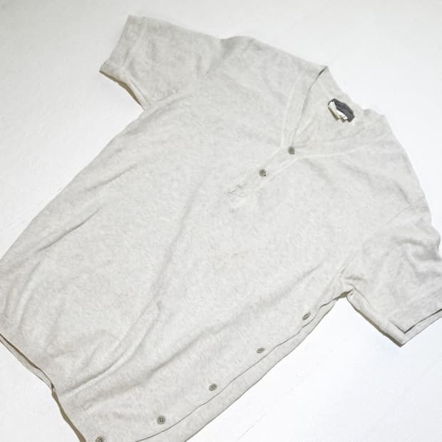 Yohji Yamamoto buttoned top  