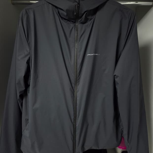 (S) 포탈 레벨 알파 자켓 블랙