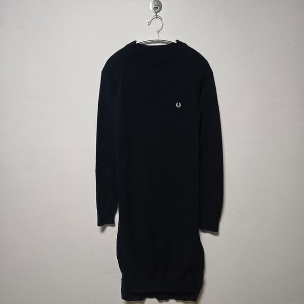 프레드페리 코튼 니트 원피스 / 여성 원피스/ 여성 니트 