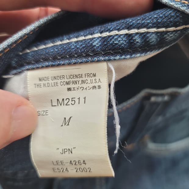 리  청바지   일본산청바지  리워크 오브 데님  허리 30