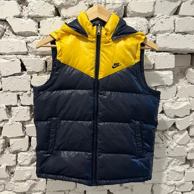 나이키 리버시블 패딩조끼