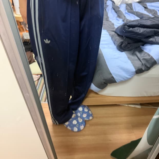 아디다스 bb트랙팬츠. 파이어버드 네이비