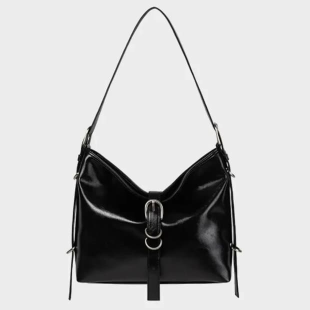 기호 디디 벨티드 미니 백 블랙