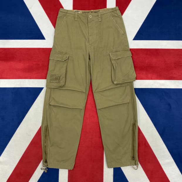 아베크롬비 y2k 카고팬츠 S 실측 30