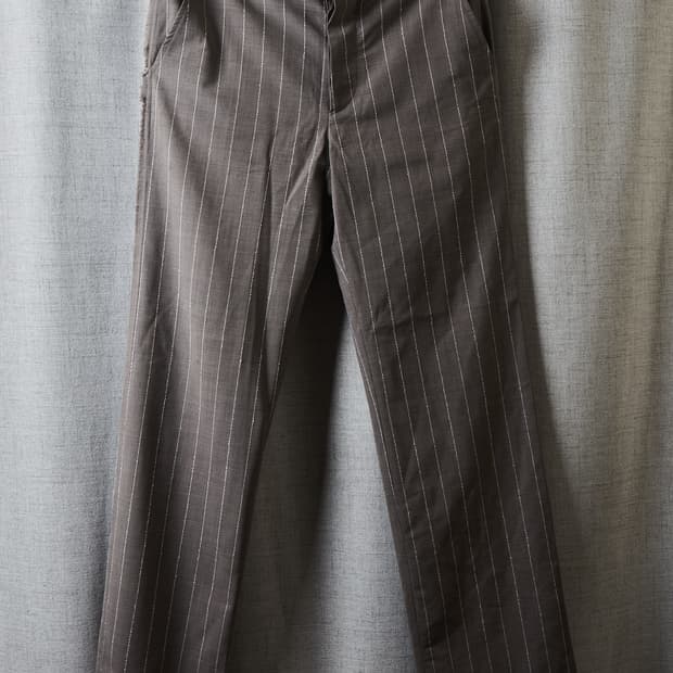 maison flaneur 18ss 울 팬츠