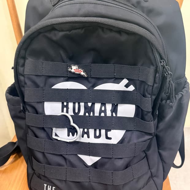 휴먼메이드 밀리터리 백팩 블랙