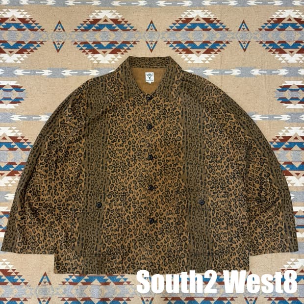 [L] South2 West8 남이서팔 헌팅 자켓 브라운 