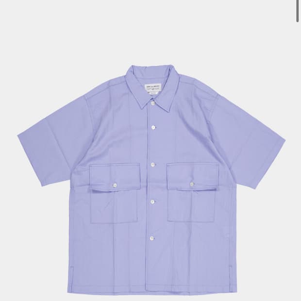 엔즈앤드민즈 25ss corfu shirts 셔츠 sax 컬러 L사이즈