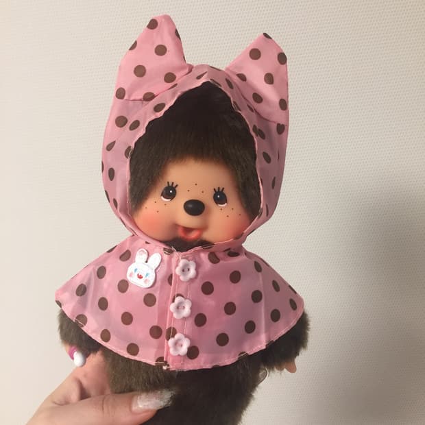 몬치치 우비 S사이즈 (인형포함❌)