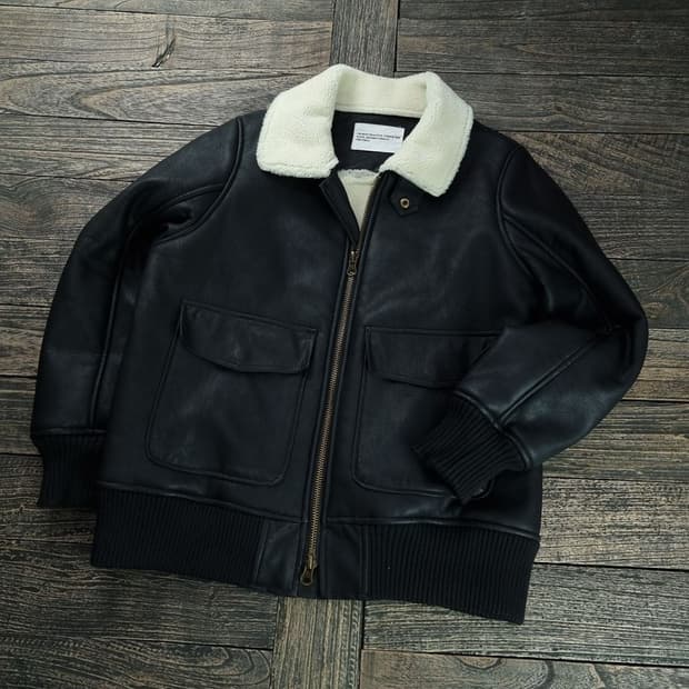 [빈티지] A2 무스탕 블랙 M18509