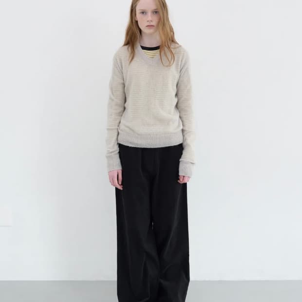 엔조블루스 코듀로이 와이드 팬츠