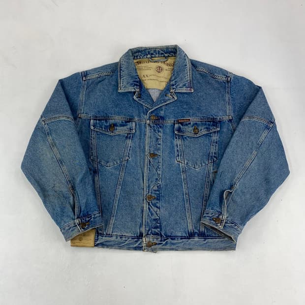 말보로 클래식 빈티지 포켓 데님 트러커 자켓 (100)