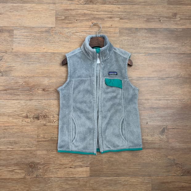 파타고니아 정품 여성 XS 지퍼 고장 후리스 폴라텍 집업 베스트 조끼