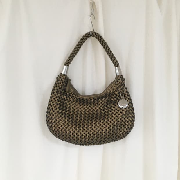 요지 야마모토 Ysaccs 위빙 숄더백