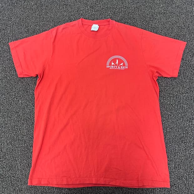 스포티앤리치 피트니스 로고 반팔 티셔츠 105(XL)