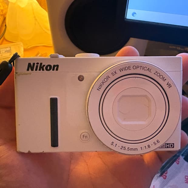 니콘 쿨픽스 p340 화이트