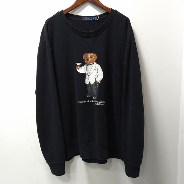 폴로랄프로렌 폴로 베어 맨투맨 XL