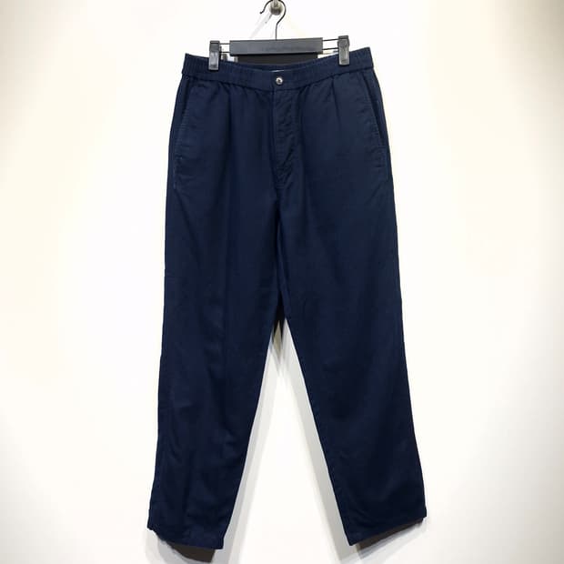 아르켓(ARKET)드로스트링 웨이스트밴드 린넨 팬츠 네이비