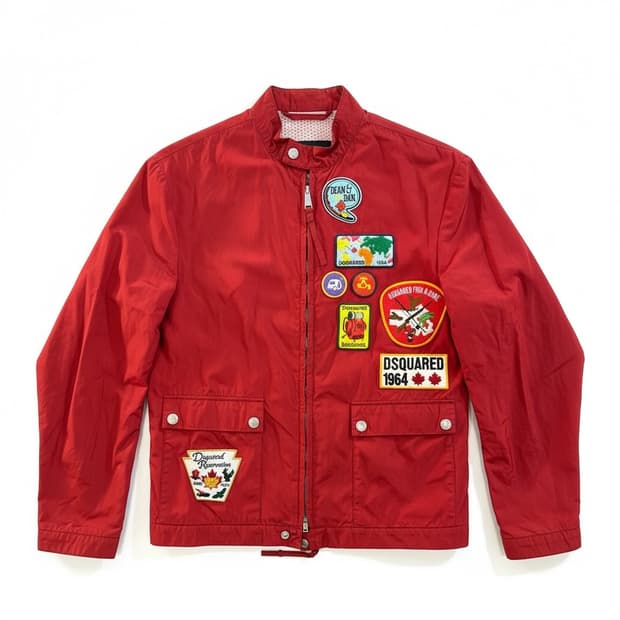 DSQUARED2 2010 S/S패치 봄버 자켓 46