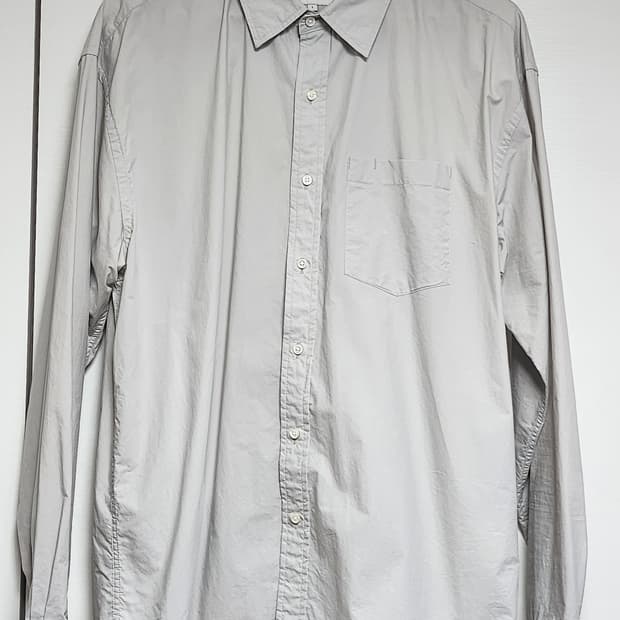 [L] 유니온블루 에디터 셔츠 그레이