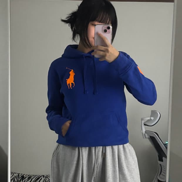 폴로랄프로렌 빅포니 후드티 XS