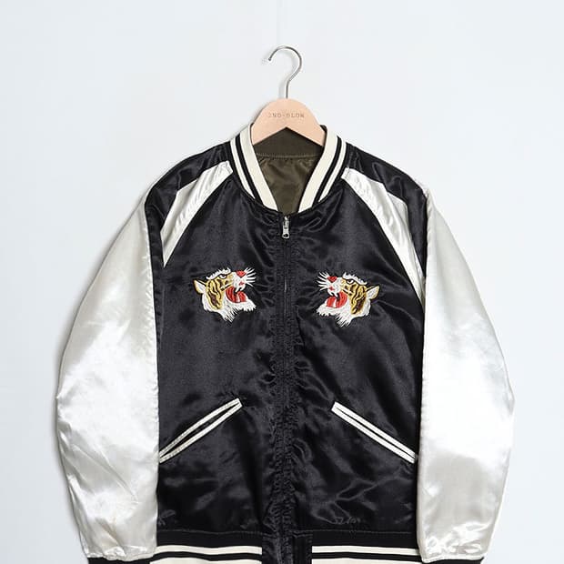BACK NUMBER Reversible Souvenir Jacket