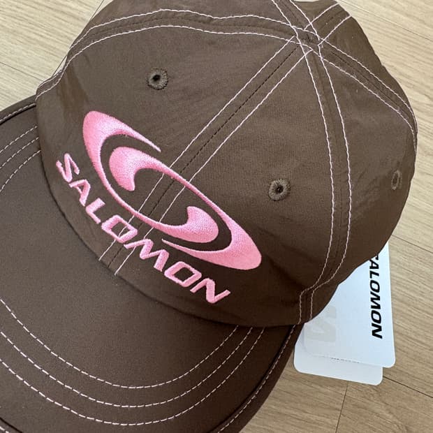 (새상품) 살로몬 링크 LT 6 패널 캡 브라운