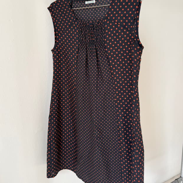 빈티지 도트 원피스