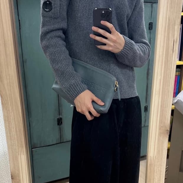 Cp컴퍼니 씨피컴퍼니 챠콜 니트M