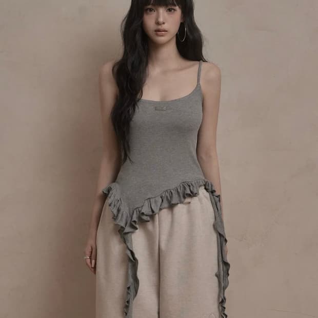 카키포인트 슬리브리스(그레이)