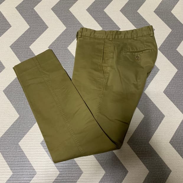 버나드 장스 코튼 팬츠 40 치노