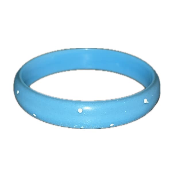 갸루이모emo 스카이블루 뱅글 팔찌