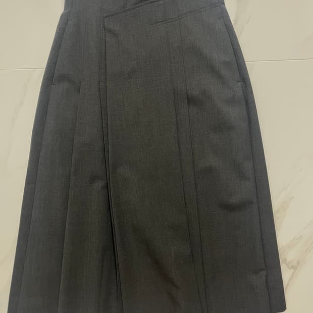 유스 플리츠 스커트