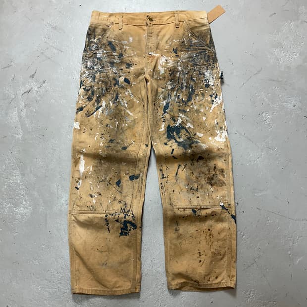 90's USA Made 칼하트 B01 더블니 팬츠 페인터 카펜터 팬츠