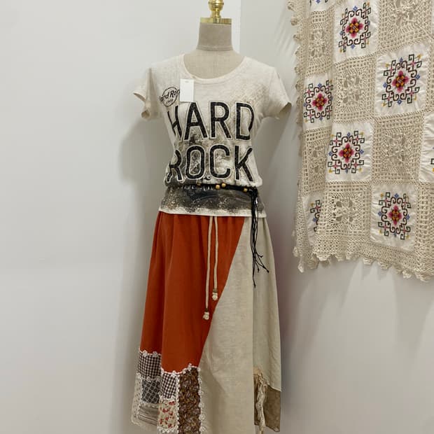 Hard Rock 프린팅 반팔