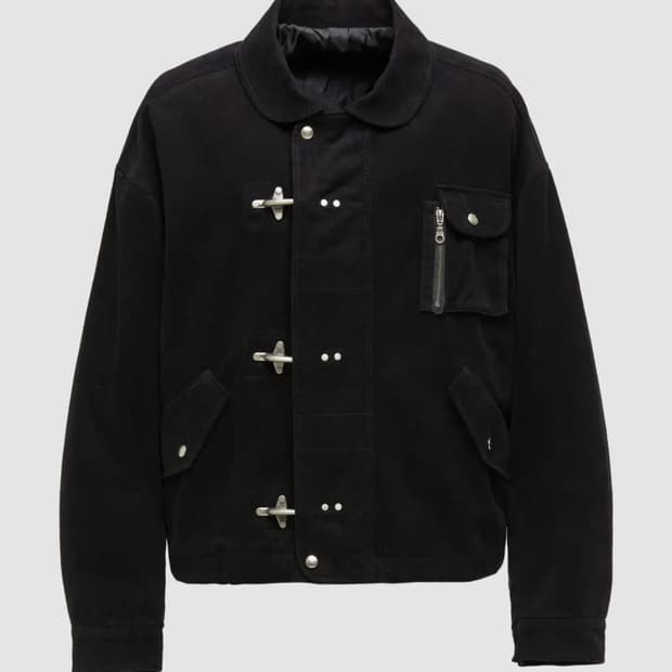 워시드 파이어맨 자켓 (워시드블랙)