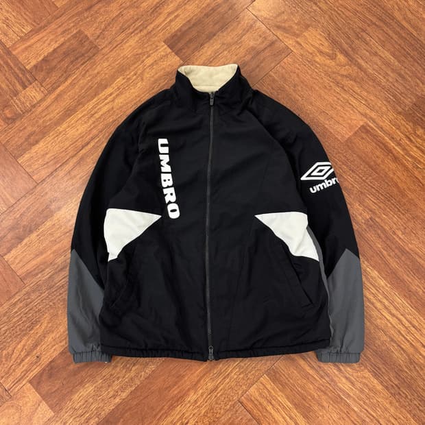 95(L) UMBRO 엄브로 빅로고 투웨이 리버시블 자켓