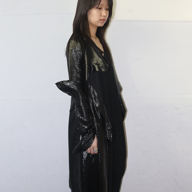 비비안 웨스트우드 레드라벨 09SS 페이턴트 판초 