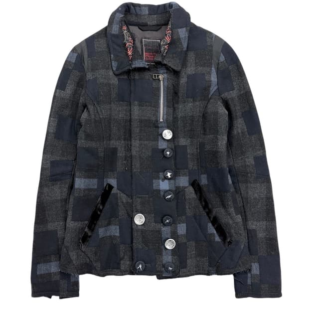 2000‘s 저버드 멀티 버튼 레이어드 울 자켓