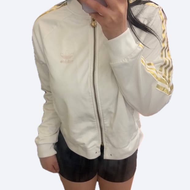 ⭐️아디다스 화이트 골드 슈퍼스타 져지⭐️